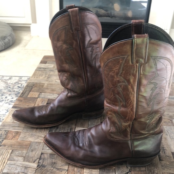 Justin Mens Classic Western Boots - Picture 2 of 16